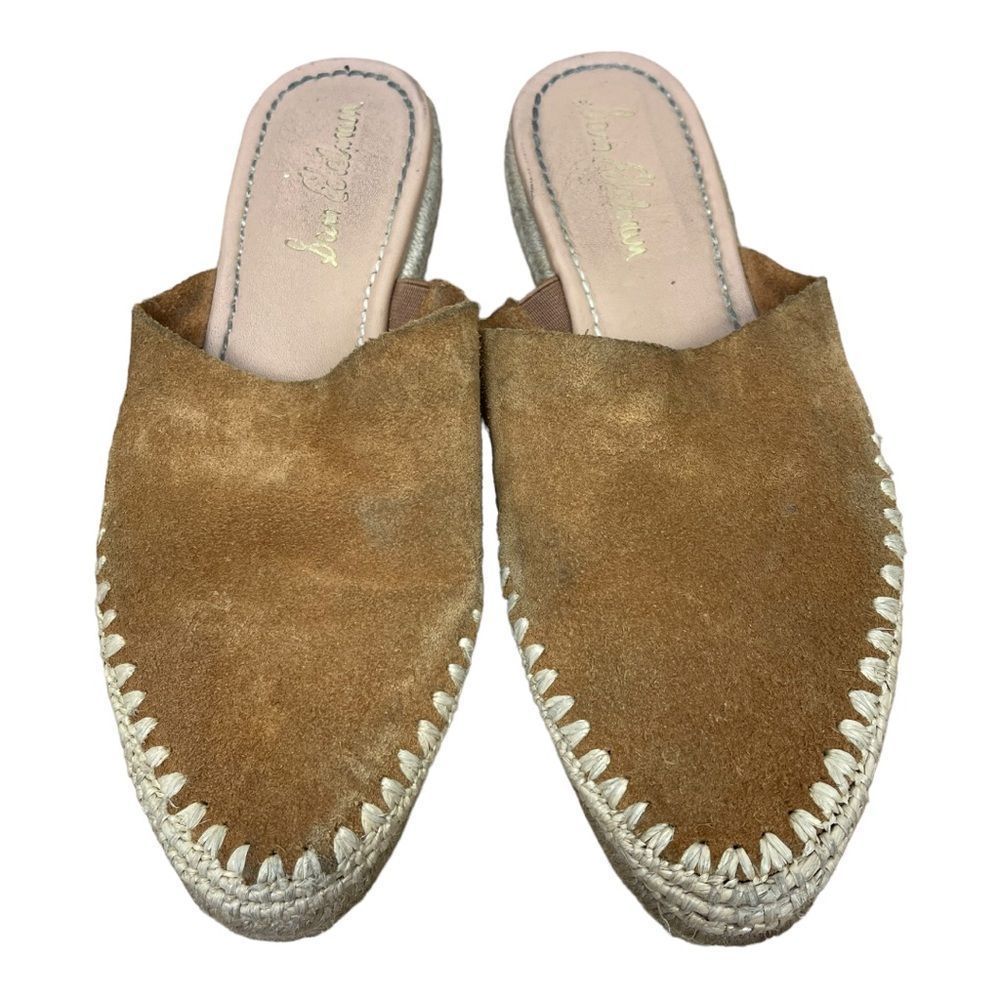 Sam Edelman Brown Espadrille Mules